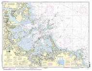 Boston Harbor 2013 - Old Map Nautical Chart AC Harbors 13270 - Massachusetts