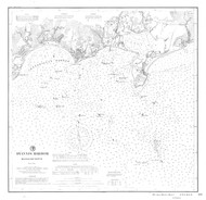 Hyannis Harbor 1894 Old Map Nautical Chart AC Harbors 2 247 - Massachusetts