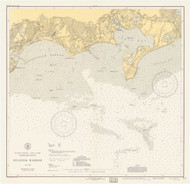 Hyannis Harbor 1938 Old Map Nautical Chart AC Harbors 2 247 - Massachusetts