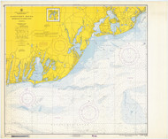 Nantucket Sound Osterville to Green Pond 1967 Old Map Nautical Chart AC Harbors 2 259 - Massachusetts
