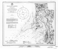 Wellfleet Harbor 1917 A Old Map Nautical Chart AC Harbors 2 340 - Massachusetts