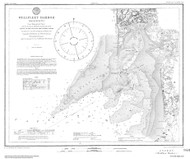 Wellfleet Harbor 1917 C Old Map Nautical Chart AC Harbors 2 340 - Massachusetts