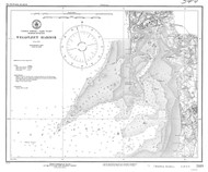 Wellfleet Harbor 1921 Old Map Nautical Chart AC Harbors 2 340 - Massachusetts