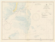 Eastern Entrance to Nantucket Sound 1946 Old Map Nautical Chart AC Harbors 2 250 - Massachusetts