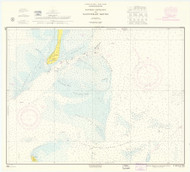 Eastern Entrance to Nantucket Sound 1962 Old Map Nautical Chart AC Harbors 2 250 - Massachusetts