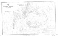 Monomoy Passage 1885 Old Map Nautical Chart AC Harbors 2 344 - Massachusetts