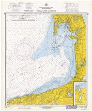 Wellfleet Harbor 1968 Old Map Nautical Chart AC Harbors 2 581 - Massachusetts
