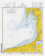 Wellfleet Harbor 1971 Old Map Nautical Chart AC Harbors 2 581 - Massachusetts