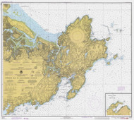 Ipswich Bay to Gloucester Harbor 1978 - Old Map Nautical Chart AC Harbors 1 243 - Massachusetts