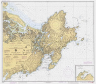 Ipswich Bay to Gloucester Harbor 1984 - Old Map Nautical Chart AC Harbors 1 243 - Massachusetts