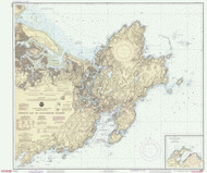 Ipswich Bay to Gloucester Harbor 1991 - Old Map Nautical Chart AC Harbors 1 243 - Massachusetts