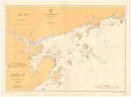 Salem Harbor and Approaches Massachusetts 1900a - Old Map Nautical Chart AC Harbors 1 244 - Massachusetts
