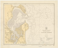 Scituate Harbor 1926 - Old Map Nautical Chart AC Harbors 1 232 - Massachusetts