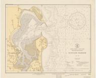 Scituate Harbor 1931 - Old Map Nautical Chart AC Harbors 1 232 - Massachusetts