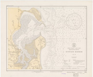Scituate Harbor 1933 - Old Map Nautical Chart AC Harbors 1 232 - Massachusetts