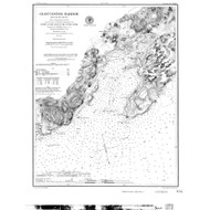 Gloucester Harbor 1898 - Old Map Nautical Chart AC Harbors 1 334 - Massachusetts