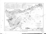 Salem Harbor 1859 - Old Map Nautical Chart AC Harbors 1 335 - Massachusetts