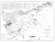 Salem Harbor 1869a - Old Map Nautical Chart AC Harbors 1 335 - Massachusetts