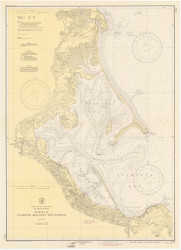 Plymouth, Kingston, and Duxbury Harbors 1944 - Old Map Nautical Chart AC Harbors 1 338 - Massachusetts