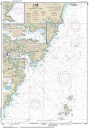 Portsmouth Harbor - Cape Neddick Harbor to Isles of Shoals 2014 - Old Map Nautical Chart AC Harbors 1 211 - Maine