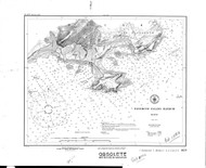 Richmonds Island Harbor 1924 A - Old Map Nautical Chart AC Harbors 1 327 - Maine