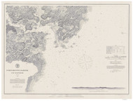 Portsmouth Harbor 1876 B - Old Map Nautical Chart AC Harbors 1 329 - Maine