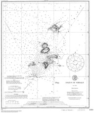 Isles of Shoals 1908 B - Old Map Nautical Chart AC Harbors 1 330 - Maine
