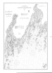 Damariscotta and Medomak Rivers 1872 Old Map Nautical Chart AC Harbors 2 313 - Maine