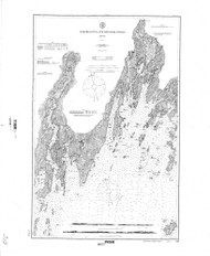 Damariscotta and Medomak Rivers 1905 Old Map Nautical Chart AC Harbors 2 313 - Maine