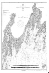 Damariscotta and Medomak Rivers 1917 Old Map Nautical Chart AC Harbors 2 313 - Maine