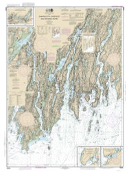 Kennebec and Sheepscot Rivers 2014 Old Map Nautical Chart AC Harbors 2 314 - Maine