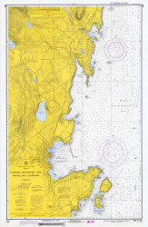 Camden, Rockport, and Rockland Harbors 1973 - Old Map Nautical Chart AC Harbors 3 209 - Maine