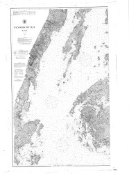 West Penobscot Bay 1876 B - Old Map Nautical Chart AC Harbors 3 310 - Maine