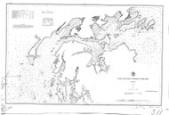 Fox Islands Thoroughfare 1877 - Old Map Nautical Chart AC Harbors 3 311A - Maine
