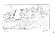 Fox Islands Thoroughfare 1881 A - Old Map Nautical Chart AC Harbors 3 311A - Maine