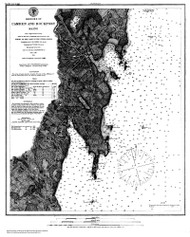 Harbors of Camden and Rockport 1886 B - Old Map Nautical Chart AC Harbors 3 321 - Maine