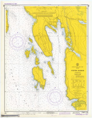 Winter Harbor 1972 - Old Map Nautical Chart AC Harbors 4 204 - Maine