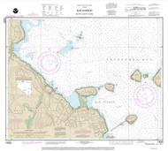 Bar Harbor 2014 - Old Map Nautical Chart AC Harbors 4 205 - Maine