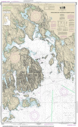 Frenchmans Bay and Eastern Part of Mount Desert Harbor 2014 - Old Map Nautical Chart AC Harbors 4 306 - Maine