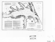 Albemarle Sound 1880 - Old Map Nautical Chart AC Harbors 408 - North Carolina