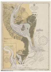 Winyah Bay 1934 - Old Map Nautical Chart AC Harbors 428 - South Carolina