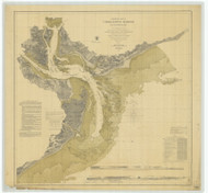 Charleston Harbor 1864 - Old Map Nautical Chart AC Harbors 431 - South Carolina