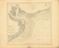 Charleston Harbor 1878 - Old Map Nautical Chart AC Harbors 431 - South Carolina