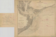 Charleston Harbor 1895 - Old Map Nautical Chart AC Harbors 431 - South Carolina