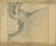 Charleston Harbor 1906 - Old Map Nautical Chart AC Harbors 431 - South Carolina