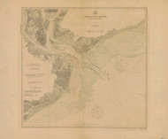 Charleston Harbor 1914 - Old Map Nautical Chart AC Harbors 431 - South Carolina