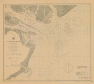 St. Helena Sound 1878 - Old Map Nautical Chart AC Harbors 436 - South Carolina