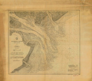 St. Helena Sound 1903 - Old Map Nautical Chart AC Harbors 436 - South Carolina