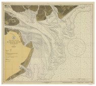 St. Helena Sound 1931 - Old Map Nautical Chart AC Harbors 436 - South Carolina