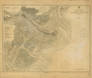 Savannah River and Wassaw Sound 1916 - Old Map Nautical Chart AC Harbors 440 - Georgia
